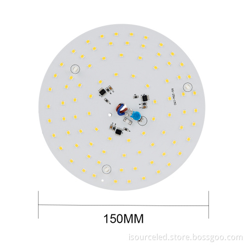 220v SCR dimming round 25W AC COB Module